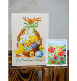 Saat & Gut Saat-Grußkarte 'Ein flauschiges Osterfest'