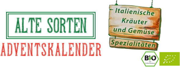 Ihr nachhaltiger BIO Alte Sorten Saatgut Adventskalender