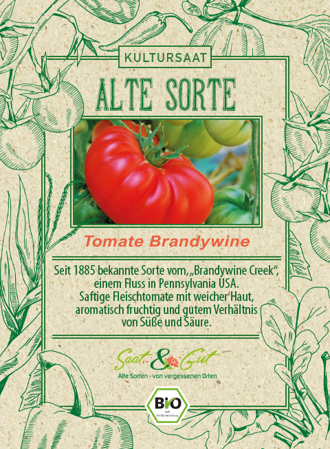 Saat & Gut BIO-Tomate Brandywine