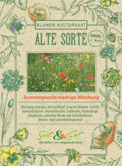 Saat & Gut BIO-Sommerpracht niedrige Mischung