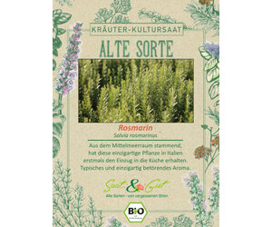Alte Sorte Kruter - BIO-Rosmarin - Saat & Gut