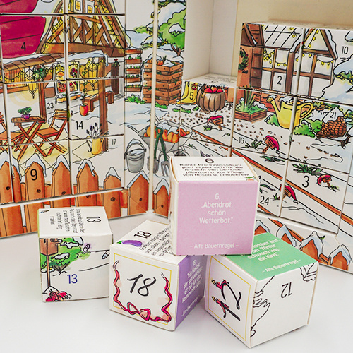Saat & Gut BIO Gemüse-Saatgut Adventskalender