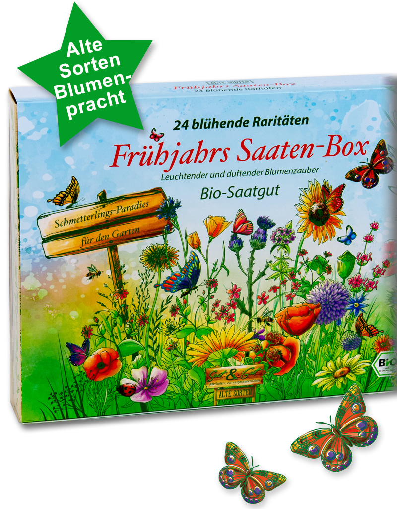 Saat & Gut BIO Frühjahrs Saaten-Box Alte Sorten