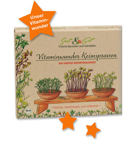 Saat & Gut BIO Keimsprossen Saatgut Würfel-Adventskalender