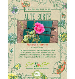 Saat & Gut BIO-Stockrose rosa-rot