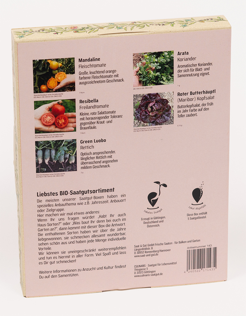 Saat & Gut BIO-Unsere Lieblinge-Box