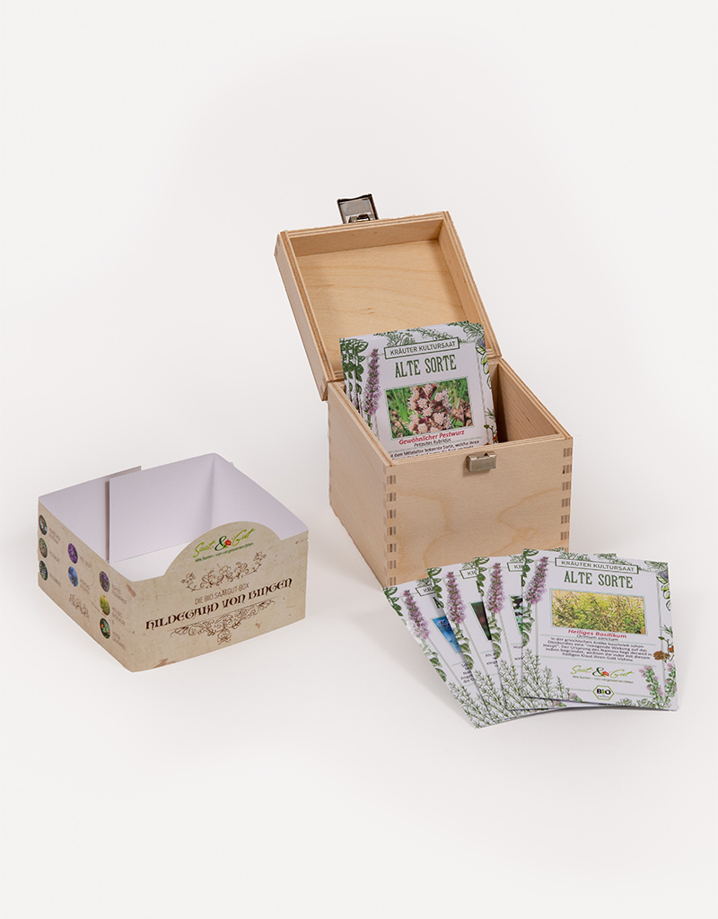 Saat & Gut BIO 'Hildegard von Bingen' Saatgut-Box