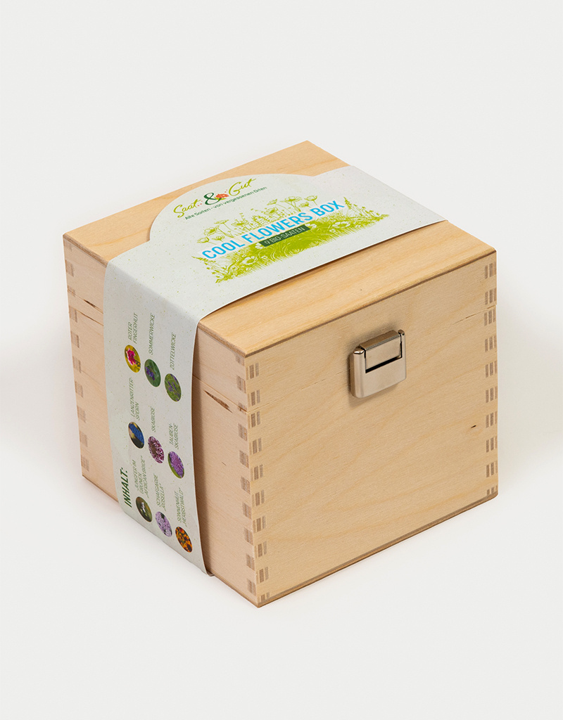 Saat & Gut BIO Cool Flowers Saatgut-Box