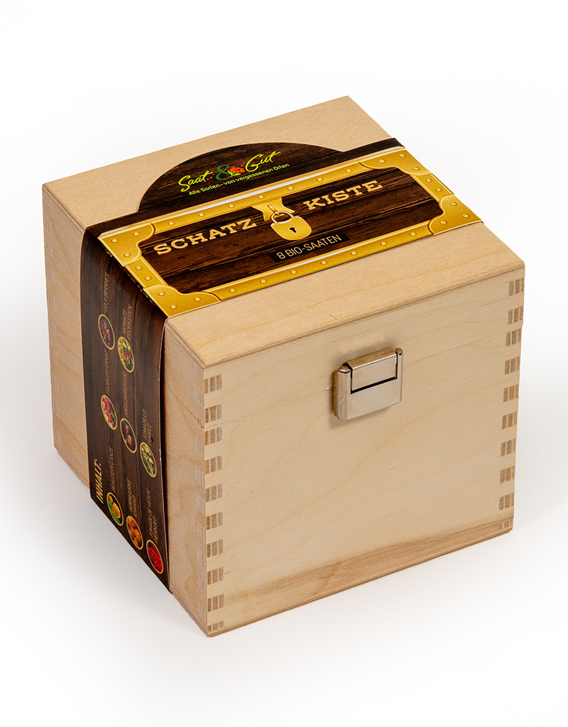 Alte Sorten - BIO Schatzkiste Saatgut-Box - Saat & Gut