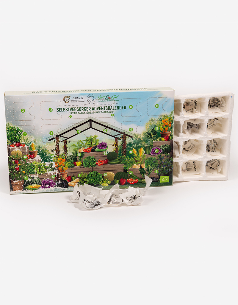 Saat & Gut BIO Selbstversorger Saatgut-Adventskalender