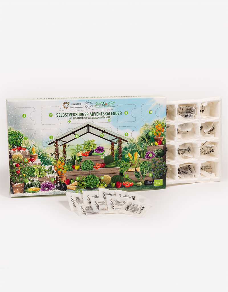 Saat & Gut BIO Selbstversorger Saatgut-Adventskalender