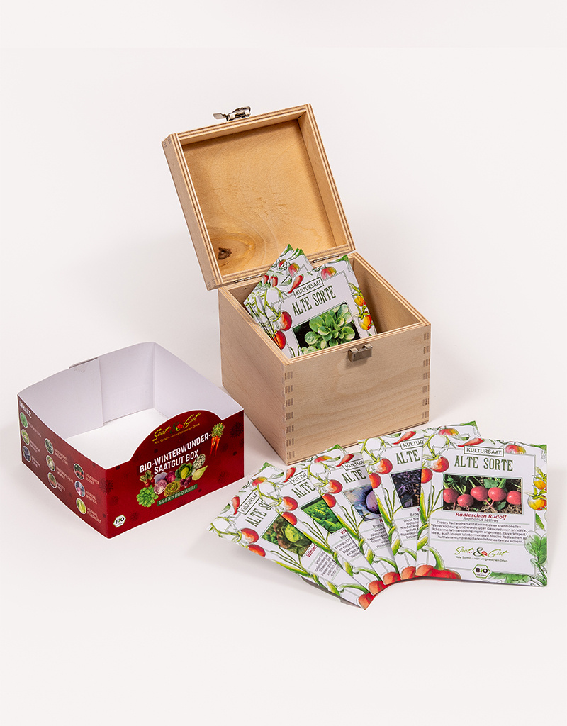 Saat & Gut BIO Winterwunder Saatgut-Box