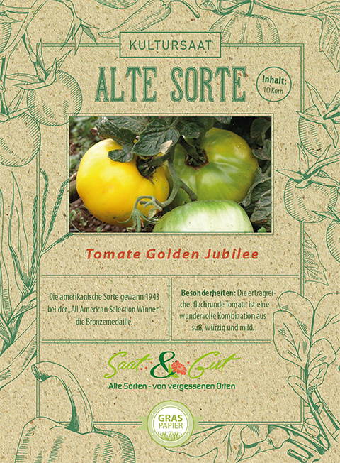 Saat & Gut BIO-Tomate Golden Jubilee
