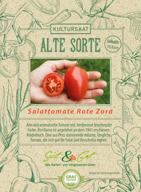 Saat & Gut BIO-Salattomate Rote Zora