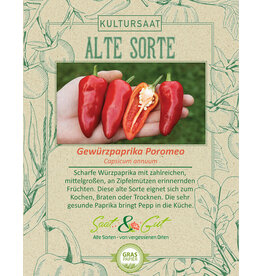 Saat & Gut BIO-Gewürzpaprika Poromeo