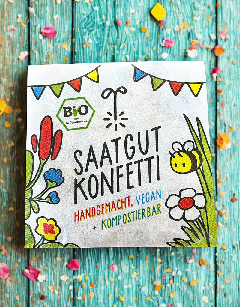 BIO-Saatgutkonfetti