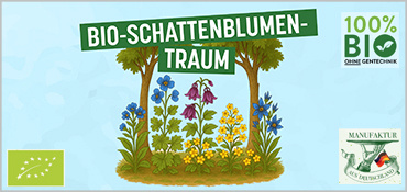 Alte Sorten Schattenblumen von Saat & Gut