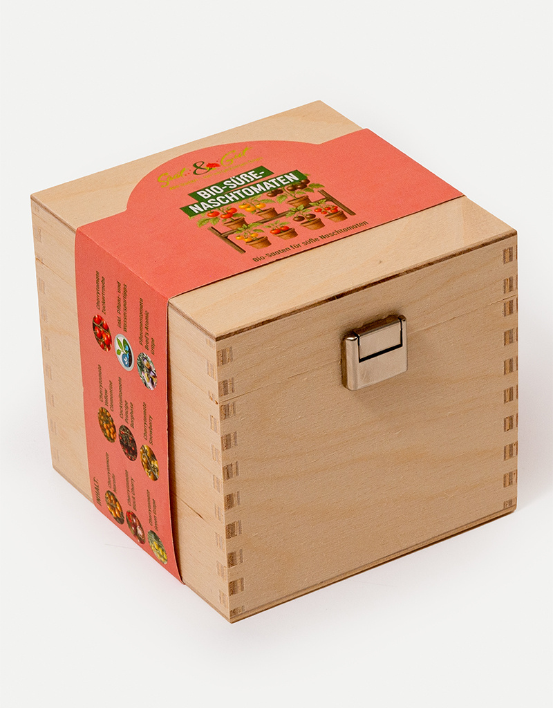 Saat & Gut BIO Süße-Naschtomaten Box