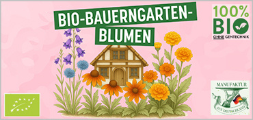 Alte Sorten Bauerngarten-Blumen von Saat & Gut