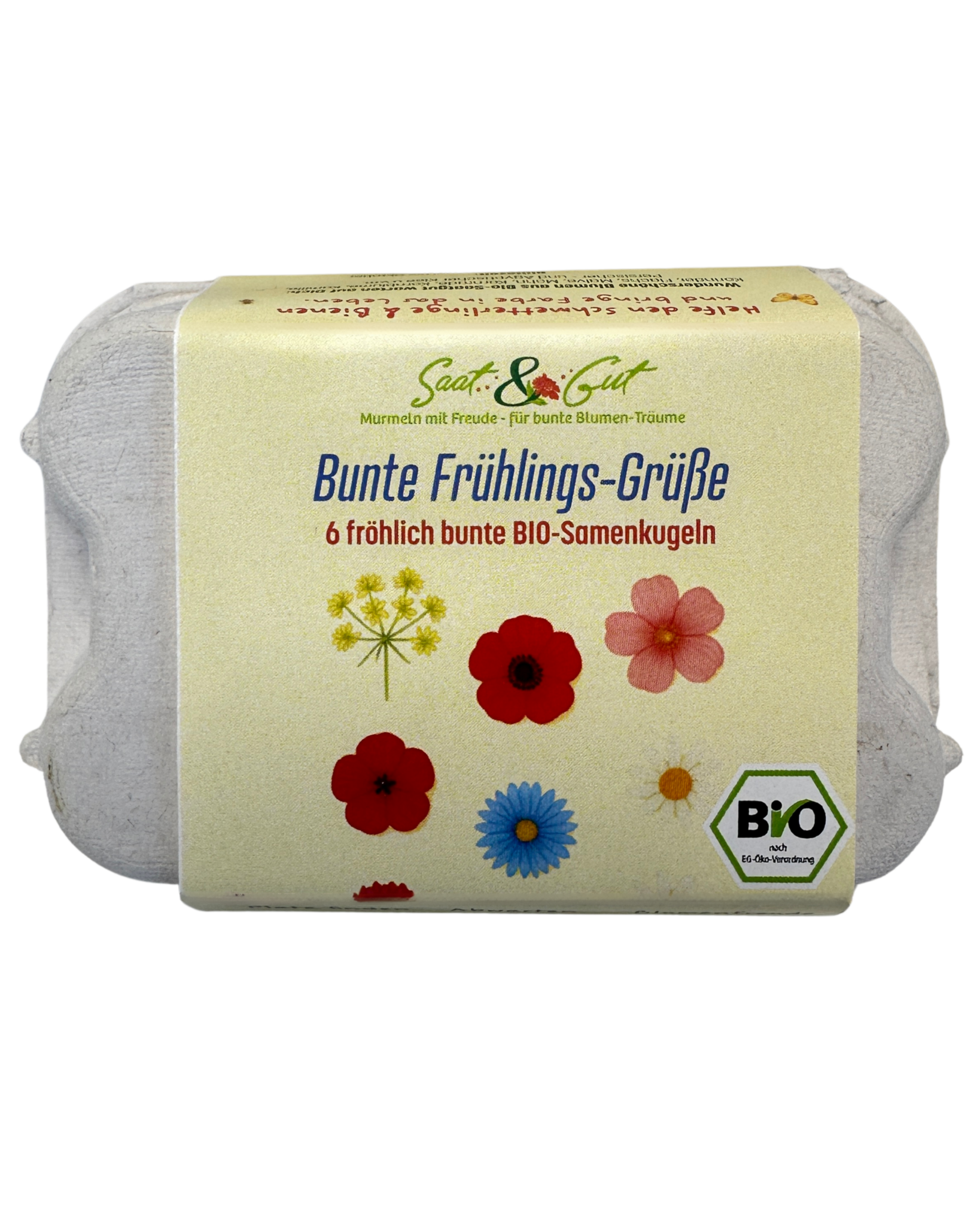 Saat & Gut BIO Samenkugeln "Bunte Frühlings-Grüße"
