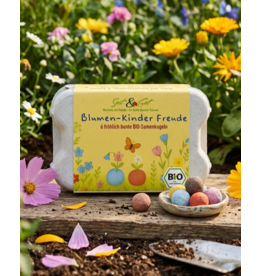Saat & Gut BIO Samenkugeln "Blumen-Kinder Freude"