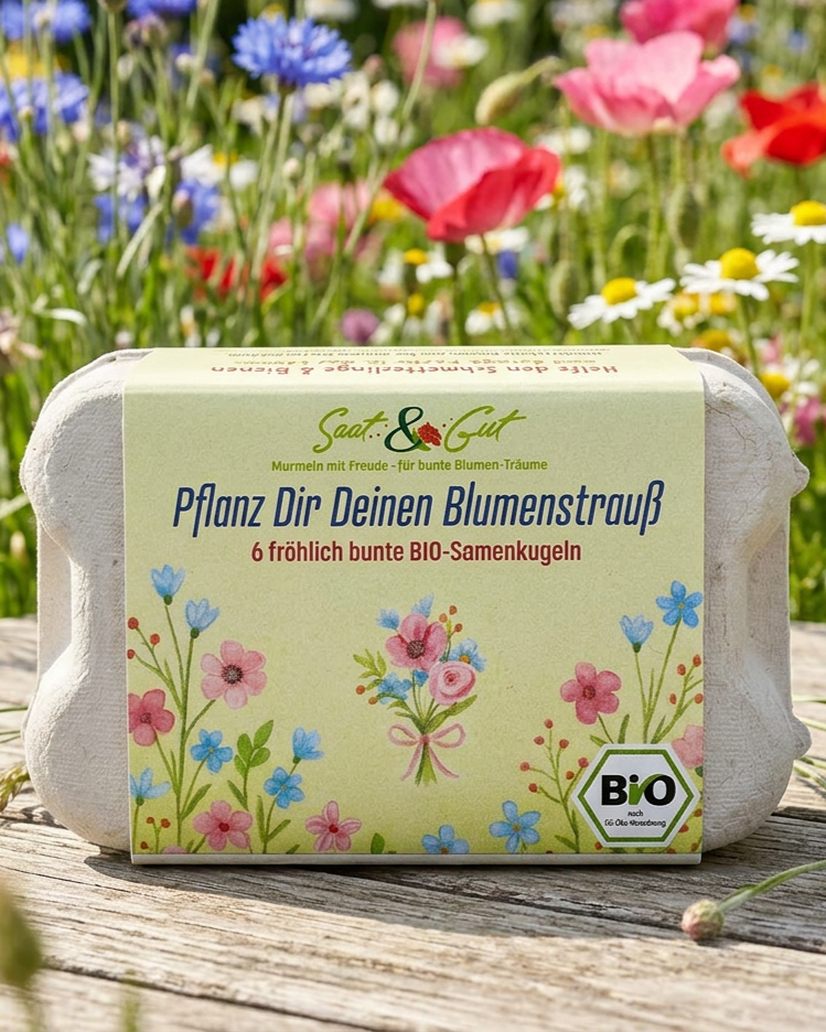 Saat & Gut BIO Samenkugeln "Pflanz Dir Deinen Blumenstrauß"