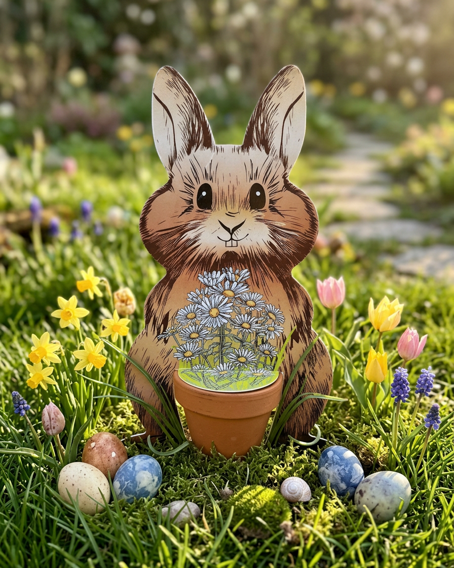 Saat & Gut Mümmelmann mit Blumenstrauß - Anzuchtset