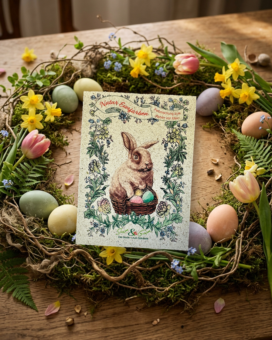 Saat & Gut 5 Natur Eierfarben