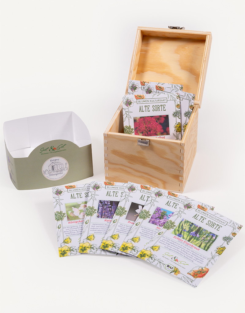 Saat & Gut BIO Freyas Ostseegarten Saatgut-Box