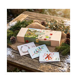 Saat & Gut BIO Cottage Garten Saatgut Holzbox-Adventskalender