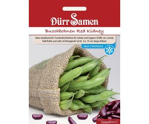 Buschbohnen Red Kidney - Saat & Gut