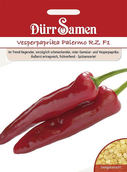 Dürr Samen Vesperpaprika Palermo RZ F1