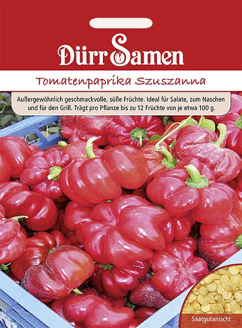 Dürr Samen Tomatenpaprika  Szuszanna