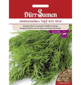 Dürr Samen Saatscheiben Topf-Dill Ella