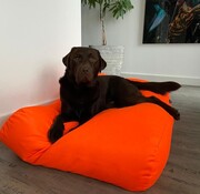 Dog's Companion® Hondenkussen oranje vuilafstotende coating