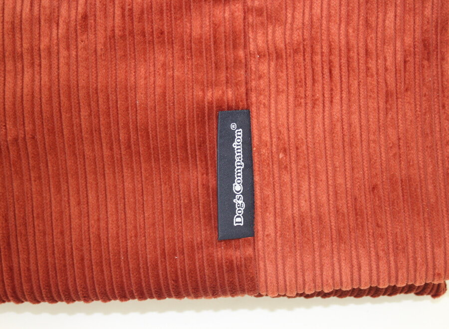 Hondenbed brique double ribcord