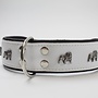 Leren halsband Engelse Bulldog