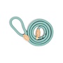 Nylon Retrieverlijn voor Honden | Rond Gevlochten Hondenlijn met Verstelbare Leren Stop | 1,5 of 1,8 meter | 14 of 16 mm | 7 Kleuren