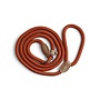 Nylon Retrieverlijn voor Honden | Rond Gevlochten Hondenlijn met Verstelbare Leren Stop | 1,5 of 1,8 meter | 14 of 16 mm | 7 Kleuren