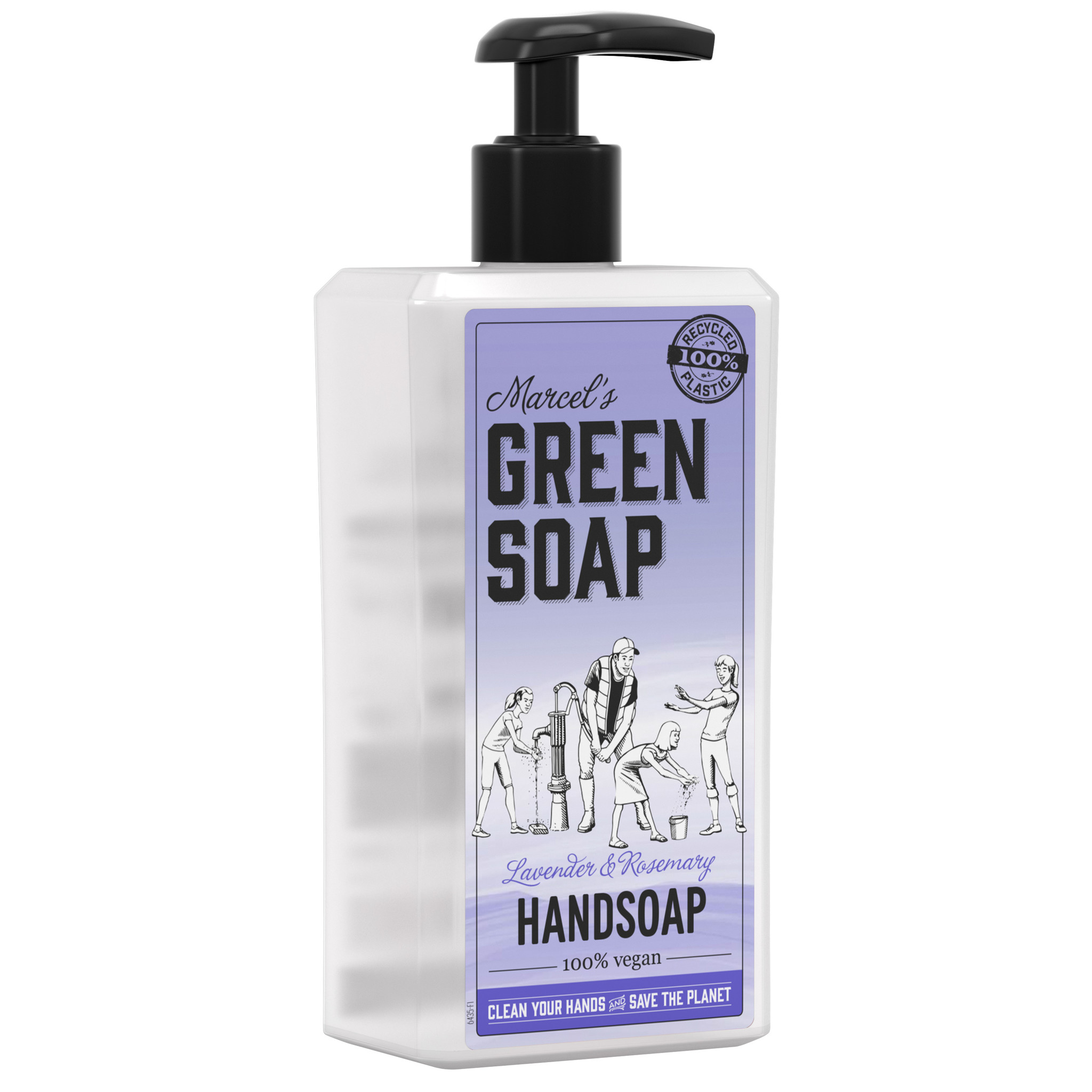 Hand soap Lavender & Rosemary (500 ml) Marcel's Green Soap