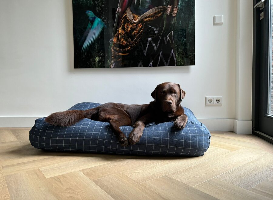 Hundebett Manhattan Mid Blue Large