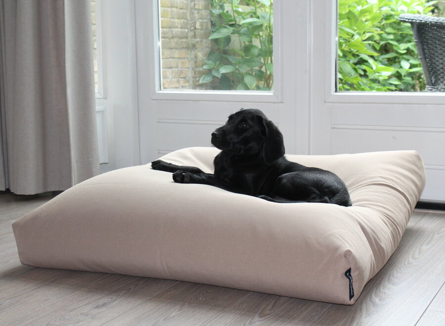 Hundeboxkissen Beige 96 x 89 x 12 cm