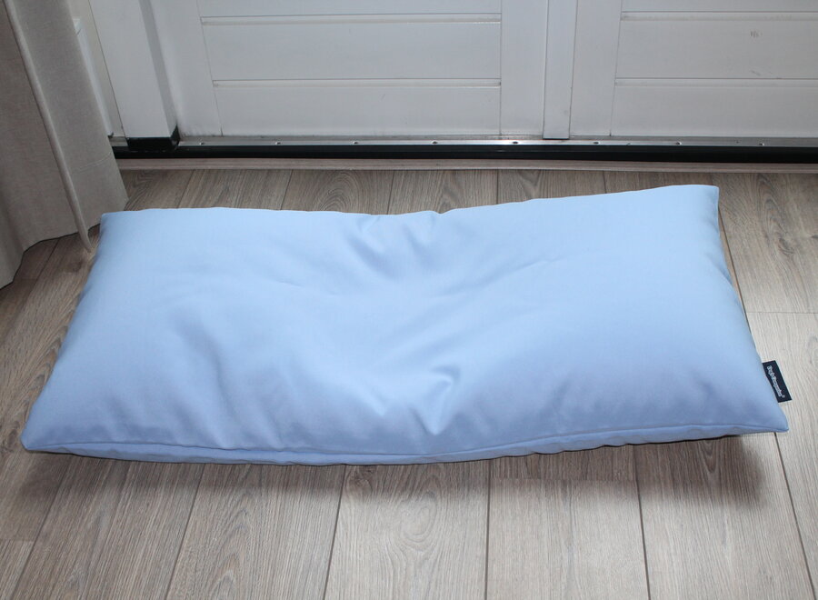 Hundebett hellblau 105 x 53 x 12 cm