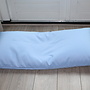 Hundebett hellblau 105 x 53 x 12 cm