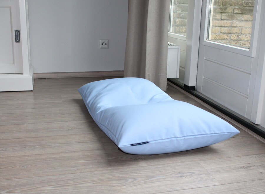 Hundebett hellblau 105 x 53 x 12 cm
