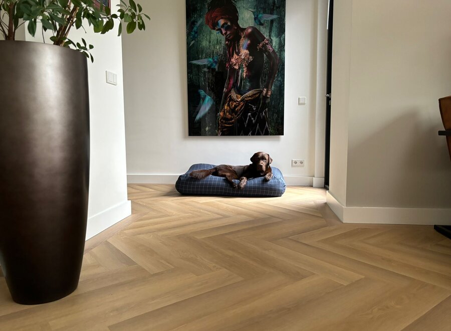 Hundebett Manhattan Mid Blue Large