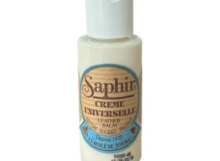 Saphir Crème Universelle Lederpflege | Hundeleine & Hundehalsband Pflege für Nappaleder