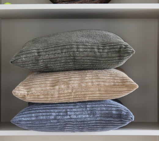 Premium Dekokissen & Wohnkissen für Sofa, Bett & Sessel | Cord & Velours in modernen Farben