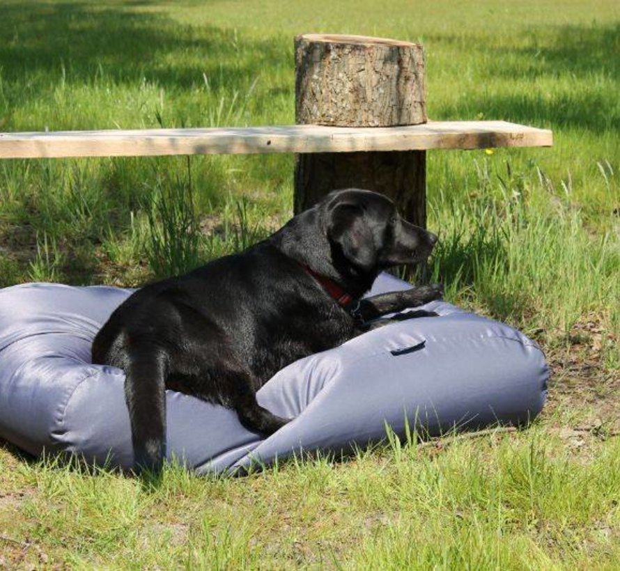 Hundebett Stahlgrau Beschichtet