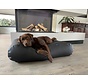 Hundebett Schwarz Leather Look